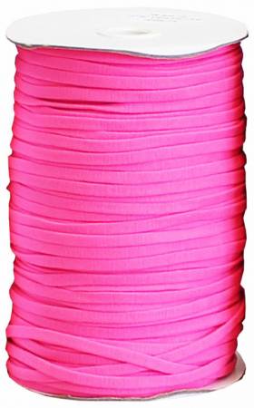 Soft Elastic Bright Pink 1/4" wide