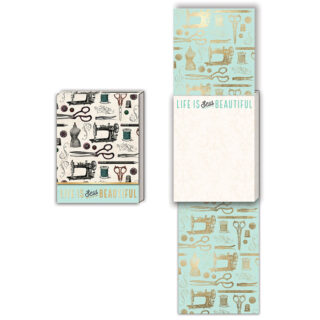 Pocket Notebook - Life is Sew Beautiful